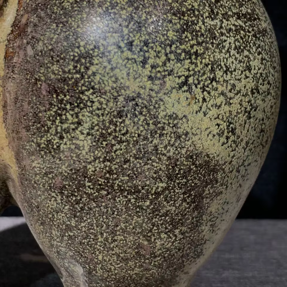 Unusual Song Dynasty Double Dragon Bronze Vase