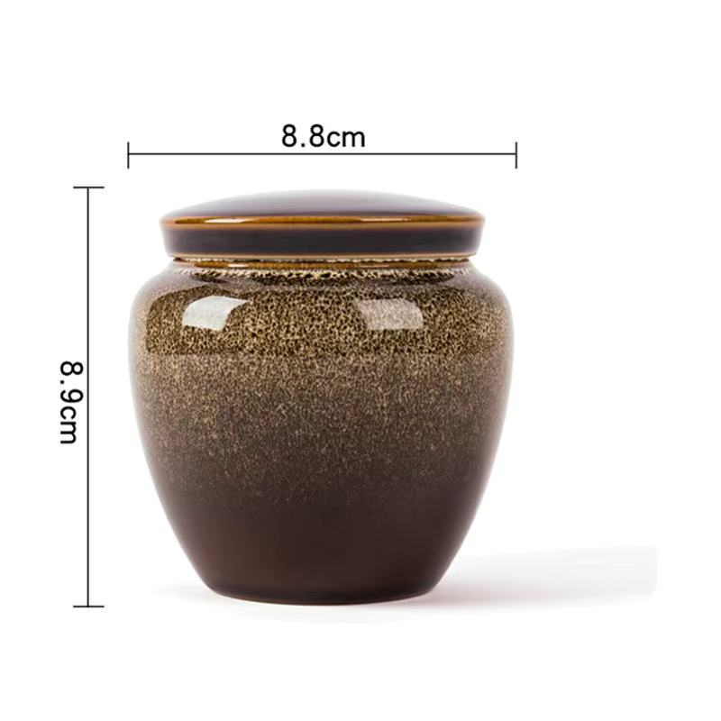 Small Pet Ceramic Memorial URN for Ashes 3 Colours