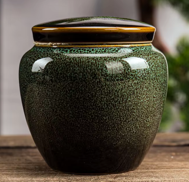Small Pet Ceramic Memorial URN for Ashes 3 Colours